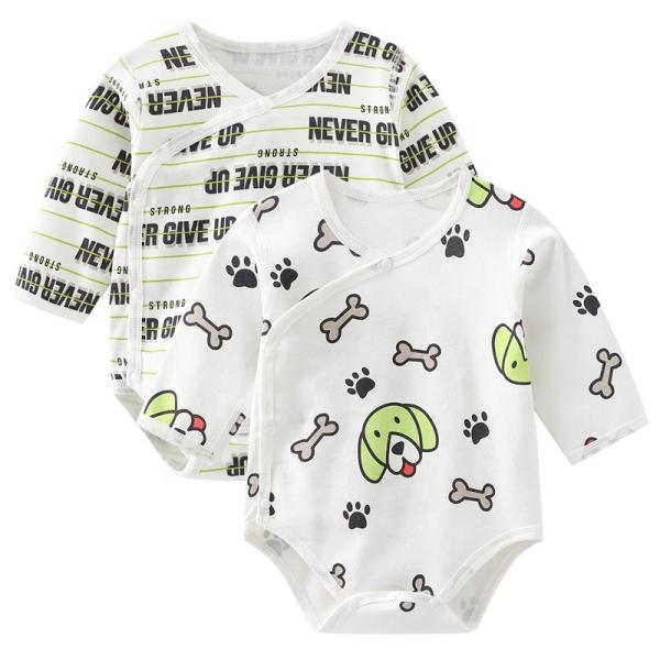 Baby Romper High Quality 100% Cotton Long Sleeve Onesie Baby Bodysuit with