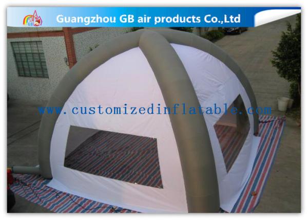 White 8m Classic Inflatable Air Tent Spider Dome Inflatable Tent With Air