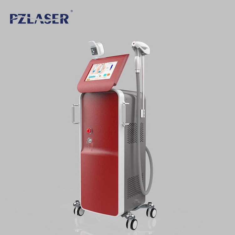 Safety No Pain Mobile Diode Laser Hair Removal Machine For Beauty Salons
