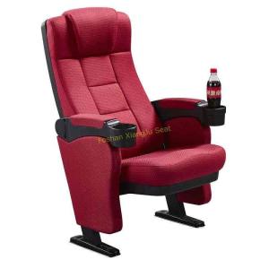 Quality Comfortable High Density Foam Cinema Theatre Seats With Cup Holder wholesale