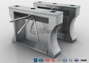 Quality Semi Automatic RFID Tripod Security Gates Entrance Stainless Steel wholesale