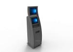 High Brightness Free Standing Kiosk 24 Inch Touch Monitor With 2D Barcode
