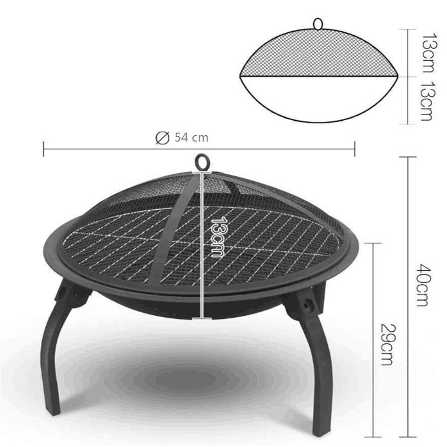 Amazon Patio wood burning fire bowl outdoor fire pit barbecue