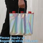 Holographic Rainbow Handbag Reusable Bags, Gym Sports Security Travel Beach