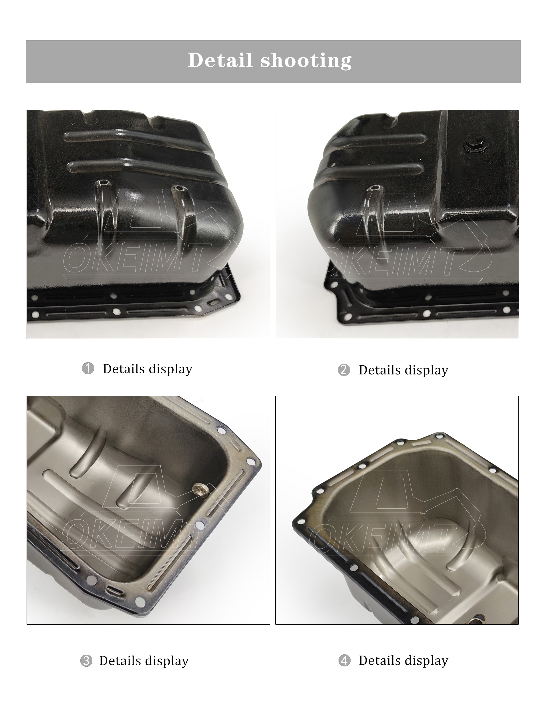Oil Pan 129916-01710 for Yanmar Engine 4TNV94 4TNV98