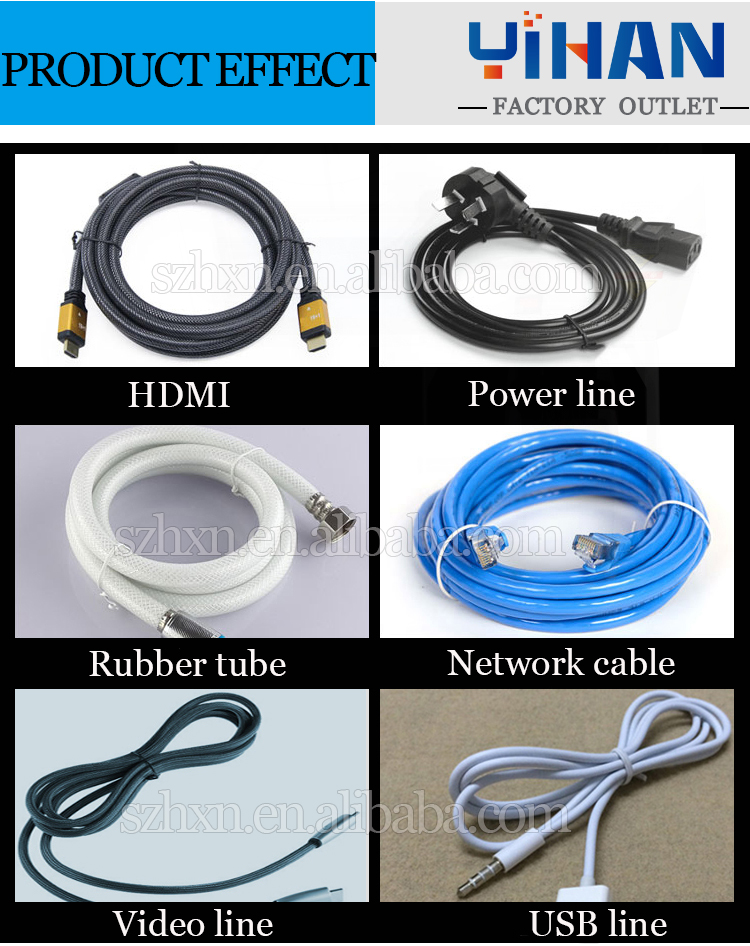 CE Certified Cable Tie Machine for 485*420*340 Wire Cable Twist Tying and Packaging