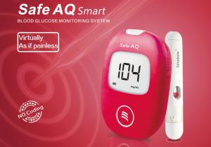 Quality 0.6ul Blood Diabetes Blood Checking Machine With Automatic Strips Ejections wholesale