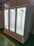 Double Door Commercial Restaurant Refrigerator 1350W Anti Collision