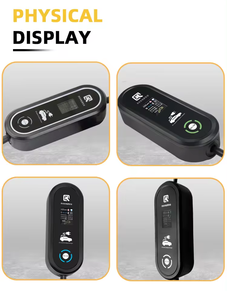 3.5KW 220v Type1 SAE J1772 Portable EV Charging Box for Type1 Electric Vehicles 220v