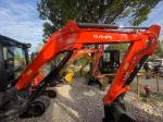 Repaint Color Used Kubota KX163-5 Mini Crawler Excavator In Excellent Condition