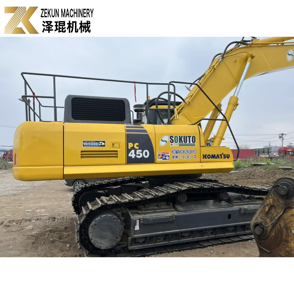 Used 45 Ton Komatsu PC450-8 Crawler Excavator Japan Original
