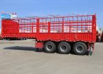 Customized Air Suspension Fence Trailer For Heavy Duty Cargo Truck