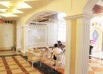 Aluminum Suspend Dropped Down Ceiling Tiles Artistic With Combination Install