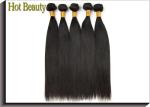 Brazilian Human Hair Grade 6A Virgin Hair , Silk Straight Human Hair Weave Weft