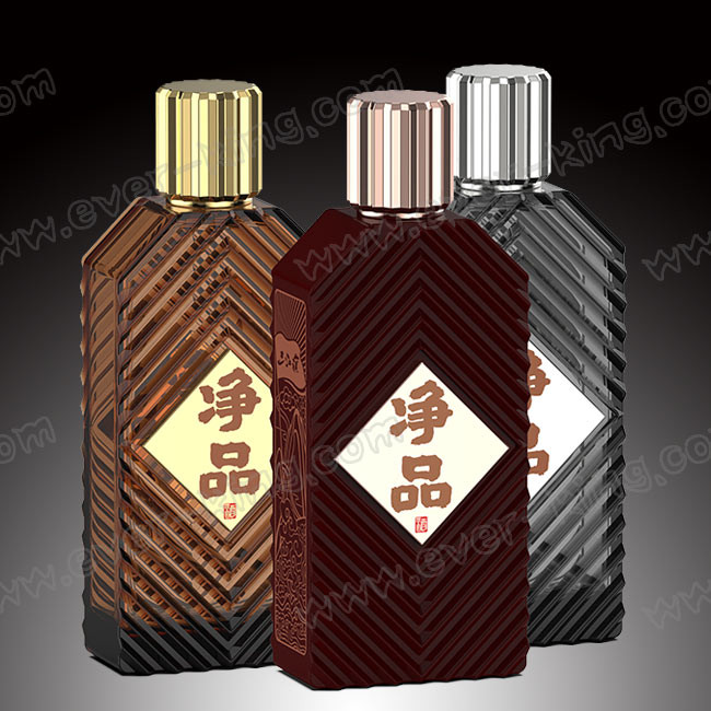 Customized New Style Liquor Drink Glass Bottle Empty 700ml