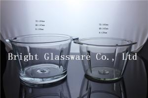 Quality 2016 cheap two size glass bowl, bowl use in blender wholesale