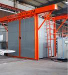 Customized Shuttle Rotomolding Machine For Septic Tanks Military Boxes Rain