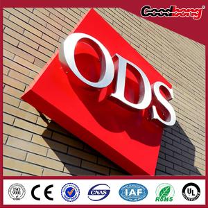 Quality Waterproof Outdoor 3D Acrylic Letter Sign wholesale