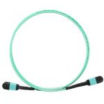 1M FTTX 12 Fibers OM3 50/150um Mpo fiber optic patch leads