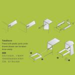 furniture hardware soft closing damping drawer slide with paint 14"16"18"20"22"