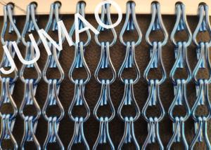 Quality Oxidation Treatment Metal Chain Link Curtains Sparkling Durable For Kitchens wholesale