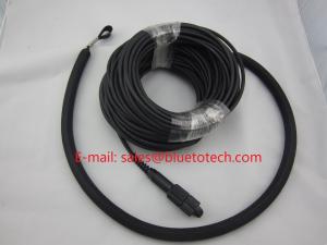 Quality Waterproof Fiber Optic Network Cable , PDLC LC Duplex Patch Cord With Outer Nylon Net wholesale