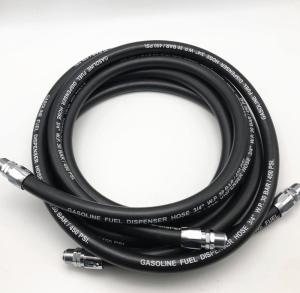 Quality Flexible Steel Wire Braided Fuel Hose Anti Static Petrol Delivery For Civil Gas Station wholesale