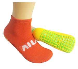 Quality Colorful Non Slip/Anti Skid Ryze Trampoline Crew Socks For Boys Girls Toddlers Kids wholesale
