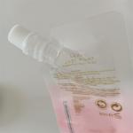 Round Lid Biodegradable Spout Pouch Cosmetic Packaging with Personalized