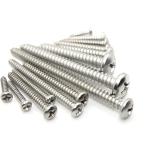 SS304 Stainless Steel Pan Head Self-Tapping Screws for Metal Metric Measurement