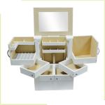 KD Package NC Painting Wooden Makeup Cabinet Space Saving Furnitures