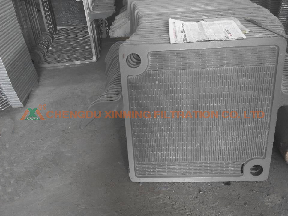 1250x1250mm Membrane Filter Press Plates for Filter Press Spare Parts