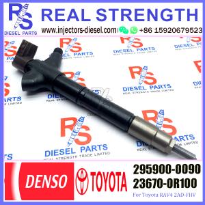 Quality 236700R100 TOYOTA Fuel Injector 23670-0R100 295900-0090 2959000090 For VERSO wholesale