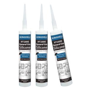 Quality Odorless Neutral Silicone Sealant Caulk Weather Resistant For Stain Steel wholesale