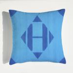 Cotton Linen Printed Cushion Cover Japanese Plain Ocean Style Cushion Covers