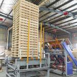 40*48" Woodpecker American Stringer Pallet Nailing Machine