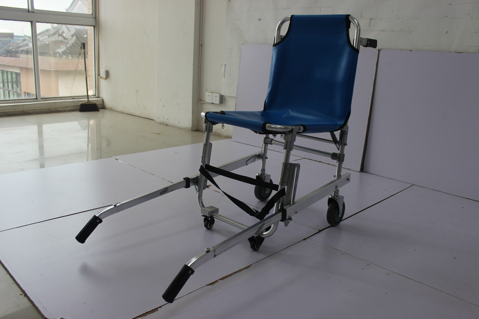 Emergency Evacuation Stair Chair Stretcher 91cm Load Bearing 159KG