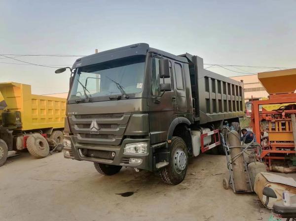 Commercial Vehicle Sinotruck HOWO 6*4 Dump Truck Secondhand Truck 10tires Gray