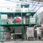 Animal feed processing plant feed pellet production line