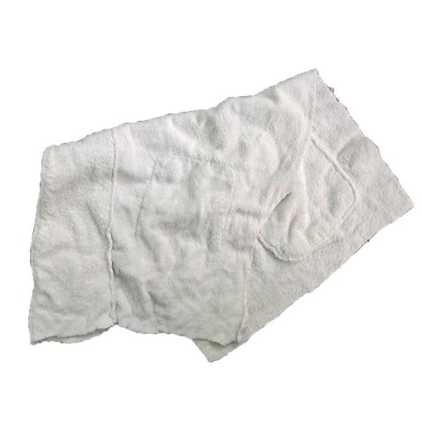 High Quality White Used Hotel Towel Rags Industrial Wiping Cotton Cloth Workshop