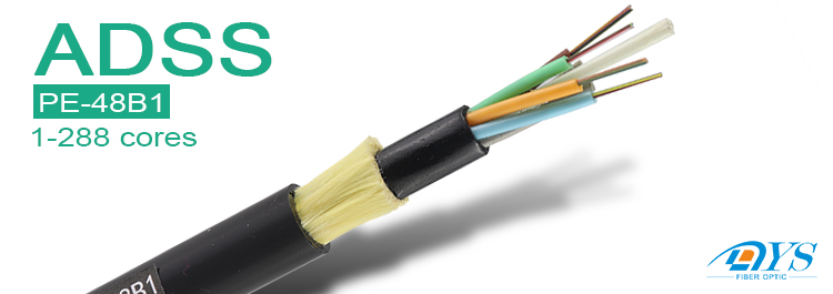 High Quality Under GR 24 48 96 144 Cores G652d Fibre Optique Cable GYFTY53