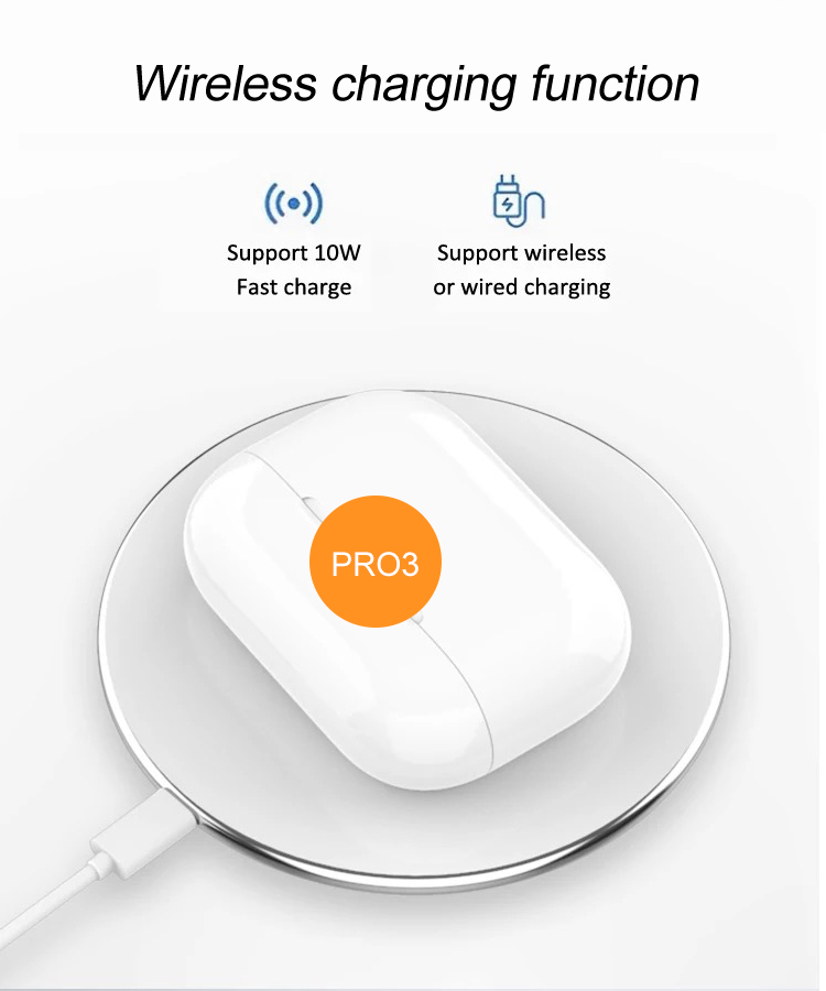 China AP3 Wireless Tws 1:1 Earbuds For Apple Earphone Headphone Bluetooth Headset