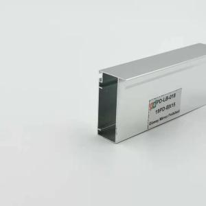 Quality Soundproof T5 6063 Kitchen Aluminium Profile Silver Glossy Polishing wholesale