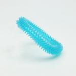 Commercial Durable Dog Chew Toys Strong TPR Spiky Ring Teeth Cleaning