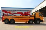 HOWO Special Purpose Truck 8x4 40 Tons 50 Tons Heavy Duty Road Wrecker Truck