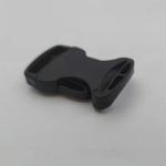 Customized Luggage 38mm Side Release Buckle Nylon Webbing Plastic Black Buckle