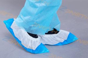 Quality Waterproof CPE PP Anti Slip Disposable Plastic Foot Covers wholesale