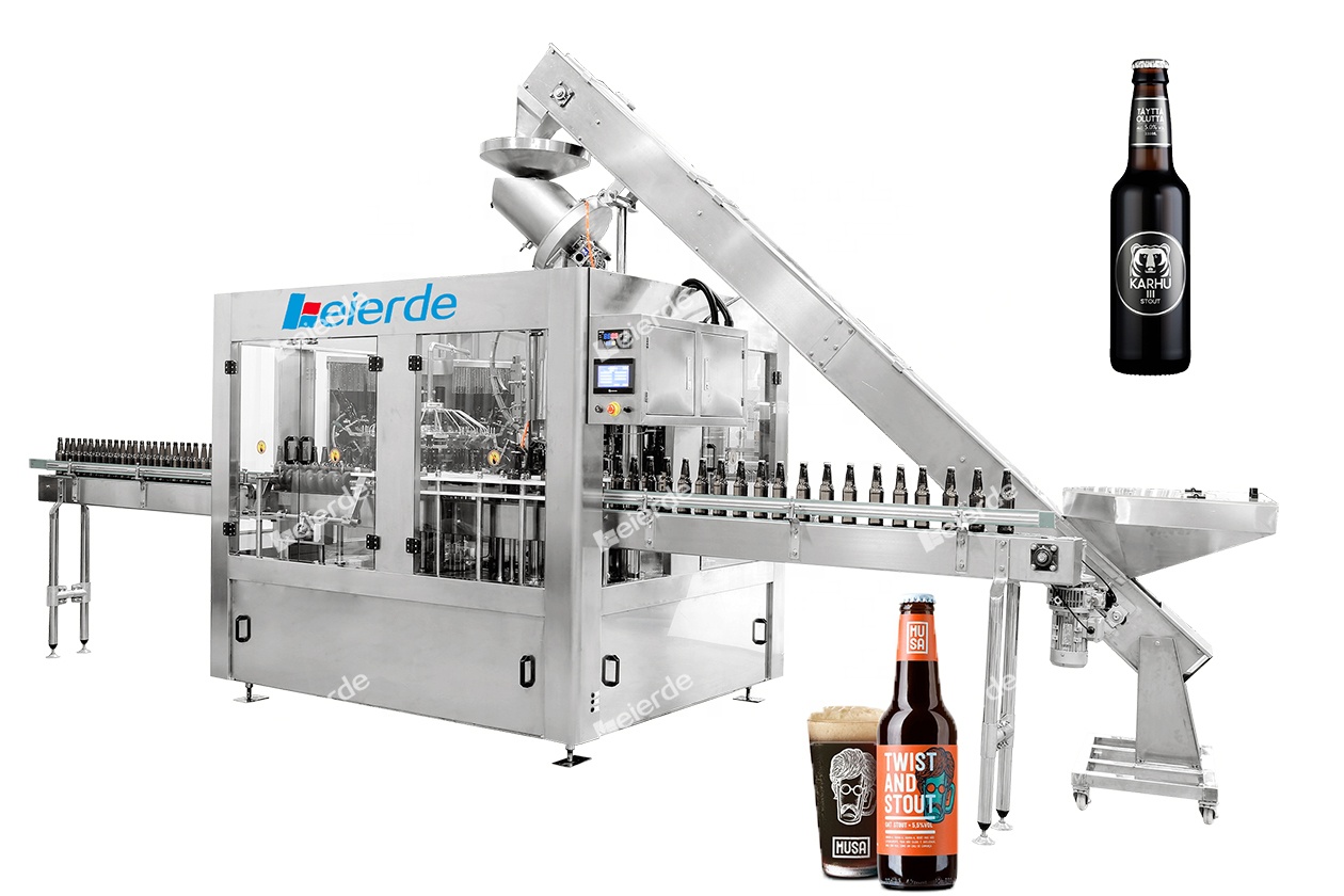 2000bph Automatic Beer Filling Machine BEIERDE Beer Filling Line