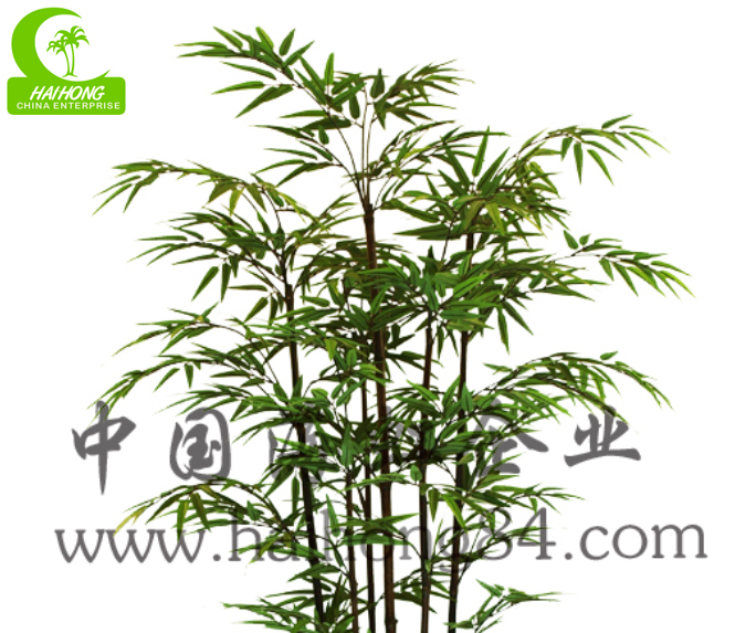 lifelike  artificial green bamboo tree for garden and landscpe decoration