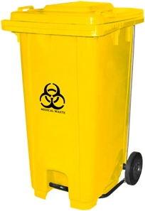 Quality 240L waste bin with wheels and pedal wholesale
